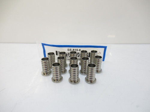 swagelok SS-815-6 5袋 Swagelok Tubing Insert SS-815-6 SS8156 1/2
